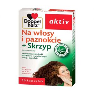 Doppelherz Activ Na Włosy i Paznokcie + Skrzyp