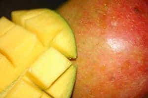 pokrojone afrykańskie mango